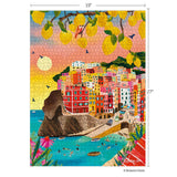 Cinque Terre 1000 Piece Jigsaw Puzzle | WerkShoppe - Jigsaw Puzzles - The Puzzle Center