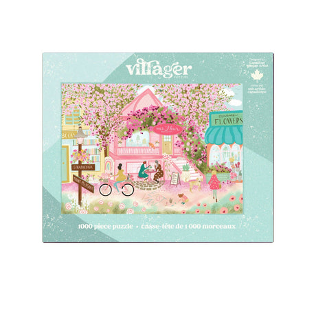 City in Bloom 1000 Piece Jigsaw Puzzle | Villager Puzzles - Jigsaw Puzzles - The Puzzle Center
