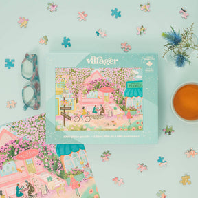 City in Bloom 1000 Piece Jigsaw Puzzle | Villager Puzzles - Jigsaw Puzzles - The Puzzle Center