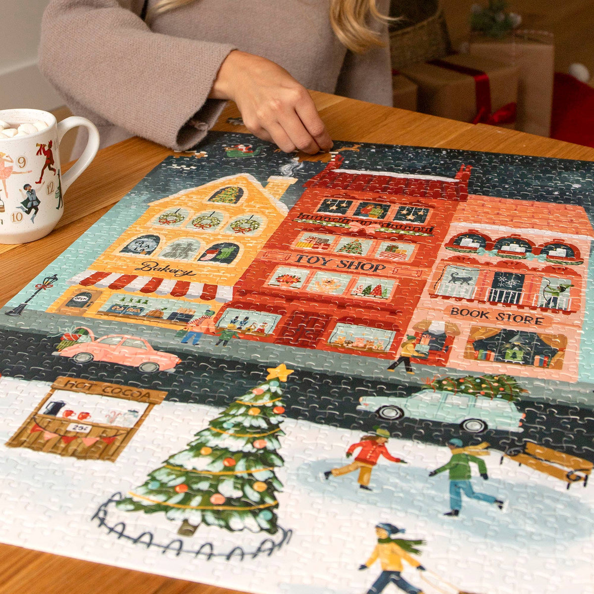 City Sidewalks 1000 Piece Jigsaw Puzzle | 1Canoe2 - Jigsaw Puzzles - The Puzzle Center