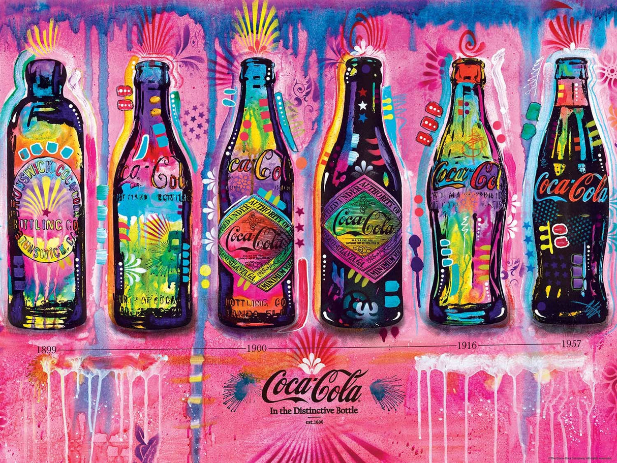 Coca - Cola Bottles 300 Piece EZ Grip Jigsaw Puzzle | Masterpieces - Jigsaw Puzzles - The Puzzle Center