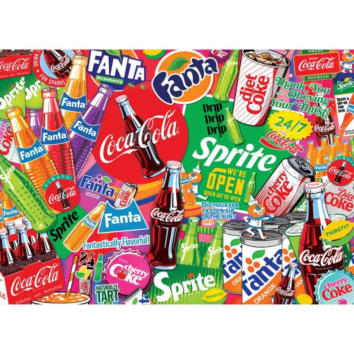 Coca - Cola Taste the Feeling 1000 Piece Jigsaw Puzzle | Masterpieces - Jigsaw Puzzles - The Puzzle Center