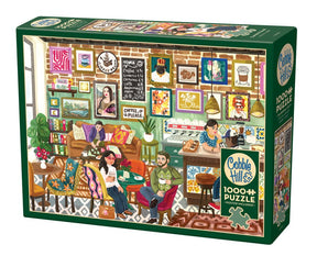 Coffee Please 1000 Piece Jigsaw Puzzle | Cobble Hill - Jigsaw Puzzles - The Puzzle Center