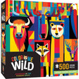 Color Me Wild Guardians of the Rainbow Grove 500 Piece Jigsaw Puzzle | Masterpieces - Jigsaw Puzzles - The Puzzle Center