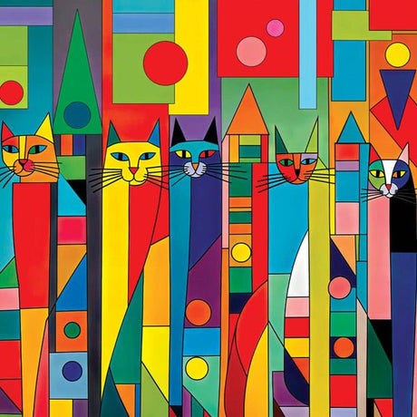 Color Me Wild The Prowl Between Patterns 500 Piece Jigsaw Puzzle | Masterpieces - Jigsaw Puzzles - The Puzzle Center