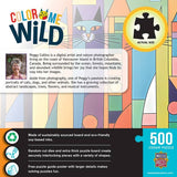 Color Me Wild The Prowl Between Patterns 500 Piece Jigsaw Puzzle | Masterpieces - Jigsaw Puzzles - The Puzzle Center