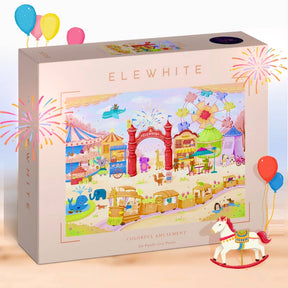 Colorful Amusement Art Puzzle 1000 Pieces | Elewhite - Jigsaw Puzzles - The Puzzle Center