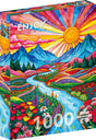 Colorful Highlands 1000 Piece Jigsaw Puzzle | Enjoy Puzzles - Jigsaw Puzzles - The Puzzle Center