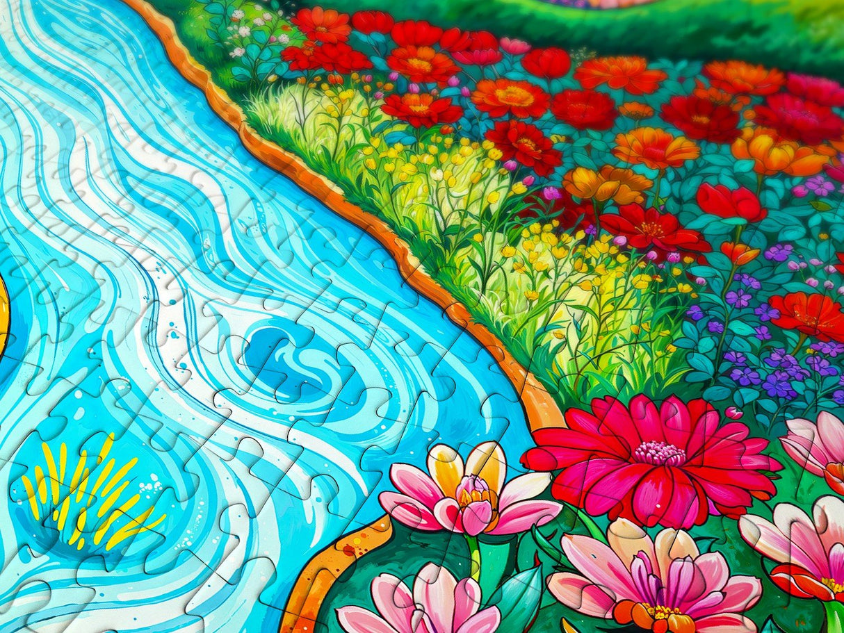Colorful Highlands 1000 Piece Jigsaw Puzzle | Enjoy Puzzles - Jigsaw Puzzles - The Puzzle Center