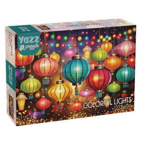 Colorful Lights 1000 Piece Jigsaw Puzzle | Yazz - Jigsaw Puzzles - The Puzzle Center