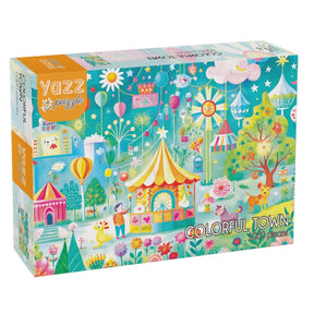 Colorful Town 1000 Piece Jigsaw Puzzle | Yazz - Jigsaw Puzzles - The Puzzle Center