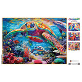 Colorize Coral Kingdom 1000 Piece Puzzle | Masterpieces Puzzles - Masterpieces Puzzles - Jigsaw Puzzles - The Puzzle Center