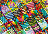 Colors Of Crayola 500 Piece Jigsaw Puzzle by Springbok Puzzles - Springbok Puzzles - Jigsaw Puzzles - The Puzzle Center