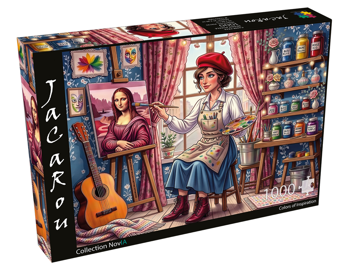 Colors Of Inspiration 1000 Piece Jigsaw Puzzle | JaCaRou - Jigsaw Puzzles - The Puzzle Center