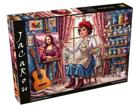 Colors Of Inspiration 1000 Piece Jigsaw Puzzle | JaCaRou - Jigsaw Puzzles - The Puzzle Center