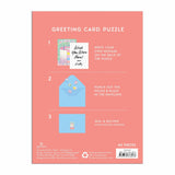 Confetti Birthday Cake 60 Piece Greeting Card Puzzle | Galison - Greeting Card Puzzle - The Puzzle Center