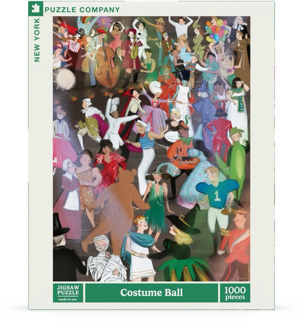 Costume Ball 1000 Piece Jigsaw Puzzle | New York Puzzle Company - Jigsaw Puzzles - The Puzzle Center