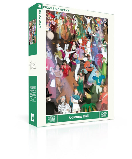 Costume Ball 1000 Piece Jigsaw Puzzle | New York Puzzle Company - Jigsaw Puzzles - The Puzzle Center