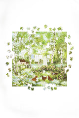 Cottage in Birch Grove 500 Piece Jigsaw Puzzle | WEVE - Jigsaw Puzzles - The Puzzle Center