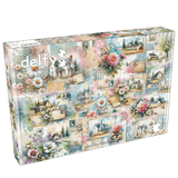 Country Bliss Letters 1000 Piece Jigsaw Puzzle by Delfy Puzzles - Delfy - Jigsaw Puzzles - The Puzzle Center
