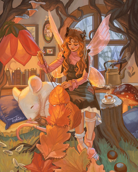 Cozy Leaf Blanket 1000 Piece Jigsaw Puzzle | Reverie Puzzles - Jigsaw Puzzles - The Puzzle Center