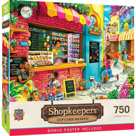 Cup Cake Heaven 750 Piece Jigsaw Puzzle | Masterpieces - Jigsaw Puzzles - The Puzzle Center