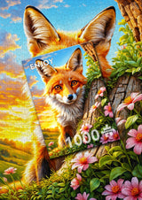 Curious Fox 1000 Piece Jigsaw Puzzle | Enjoy Puzzles - Jigsaw Puzzles - The Puzzle Center