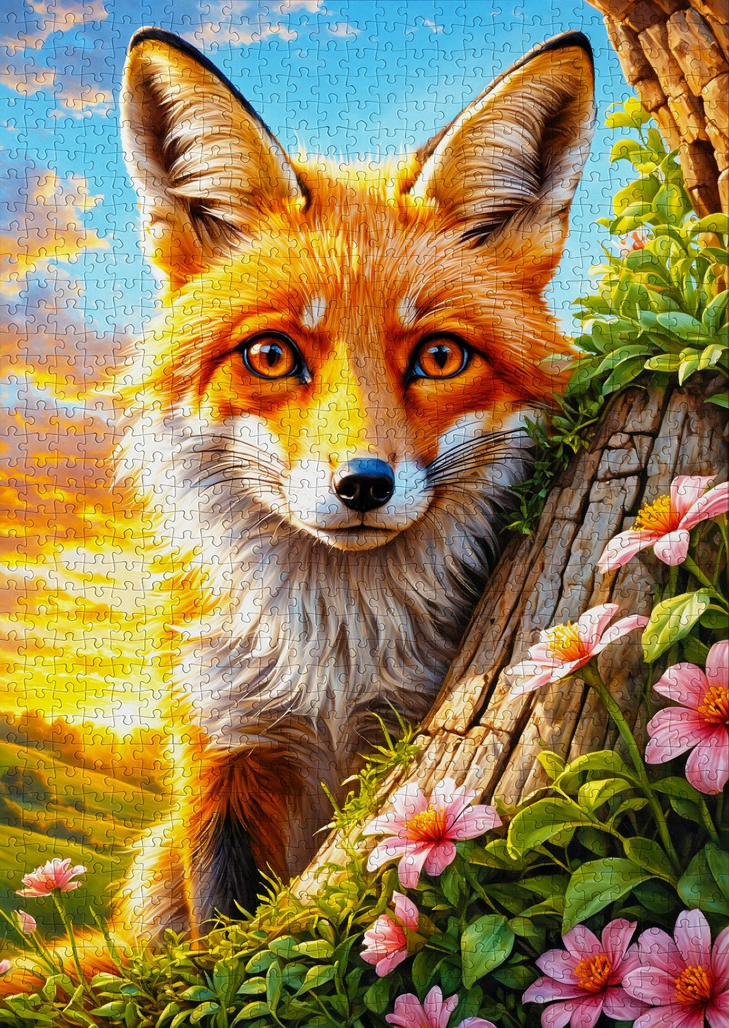 Curious Fox 1000 Piece Jigsaw Puzzle | Enjoy Puzzles - Jigsaw Puzzles - The Puzzle Center
