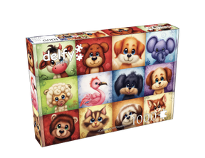Cuteness In Dozen 1000 Piece Jigsaw Puzzle | Delfy Puzzles - Jigsaw Puzzles - The Puzzle Center