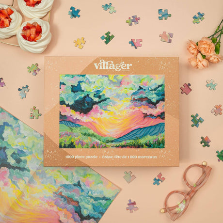 Daybreak 1000 Piece Jigsaw Puzzle | Villager Puzzles - Jigsaw Puzzles - The Puzzle Center