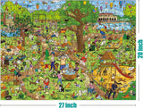 Dog Park 500 Piece Jigsaw Puzzle | Antelope Puzzle - Jigsaw Puzzles - The Puzzle Center