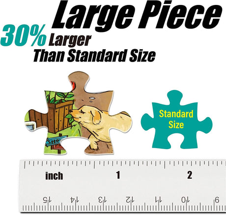 Dog Park 500 Piece Jigsaw Puzzle | Antelope Puzzle - Jigsaw Puzzles - The Puzzle Center