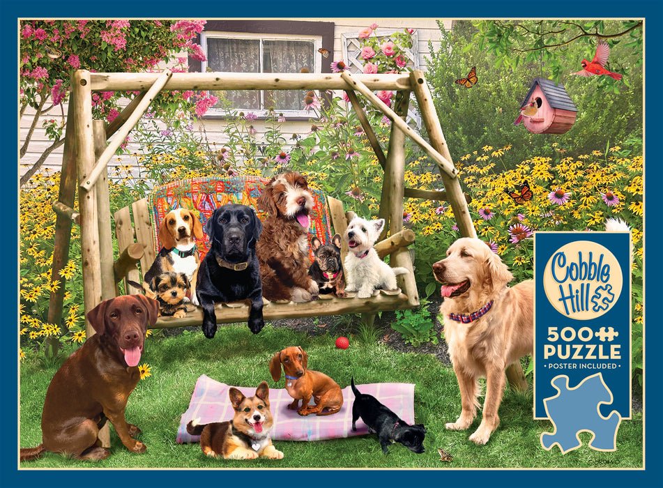 Doggie Daycare 500 Piece Jigsaw Puzzle | Cobble Hill - Jigsaw Puzzles - The Puzzle Center