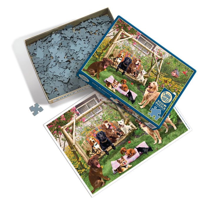 Doggie Daycare 500 Piece Jigsaw Puzzle | Cobble Hill - Jigsaw Puzzles - The Puzzle Center