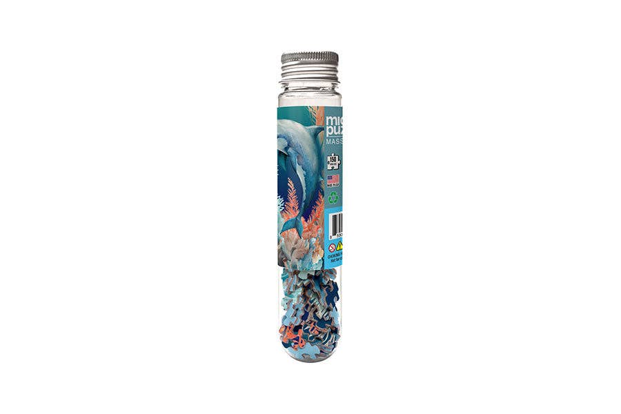 Dolphin - Marine Life Mini Jigsaw Puzzle | MicroPuzzles - Mini Jigsaw Puzzles - The Puzzle Center