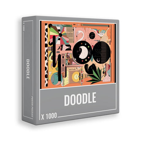 Doodle 1000 Piece Jigsaw Puzzles | Cloudberries - Jigsaw Puzzles - The Puzzle Center