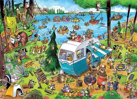 DoodleTown: Call of the Wild 1000 Piece Puzzle by Cobble Hill Puzzles - Cobble Hill Puzzles - Jigsaw Puzzles - The Puzzle Center