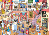 Doodletown: Museum Mischief 1000 Piece Jigsaw Puzzle | Cobble Hill - Jigsaw Puzzles - The Puzzle Center