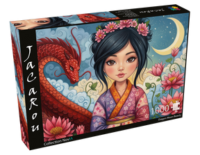 Dragon Moon Beauty 1000 Piece Jigsaw Puzzle | JaCaRou - Jigsaw Puzzles - The Puzzle Center