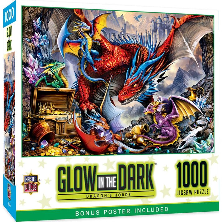Dragons Hoard 1000 Piece Jigsaw Puzzle | Masterpieces - Jigsaw Puzzles - The Puzzle Center