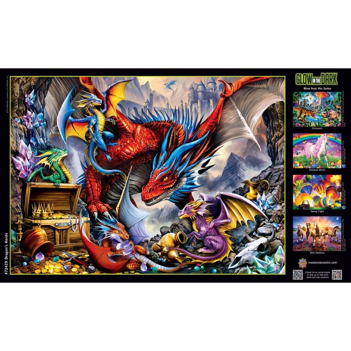 Dragons Hoard 1000 Piece Jigsaw Puzzle | Masterpieces - Jigsaw Puzzles - The Puzzle Center