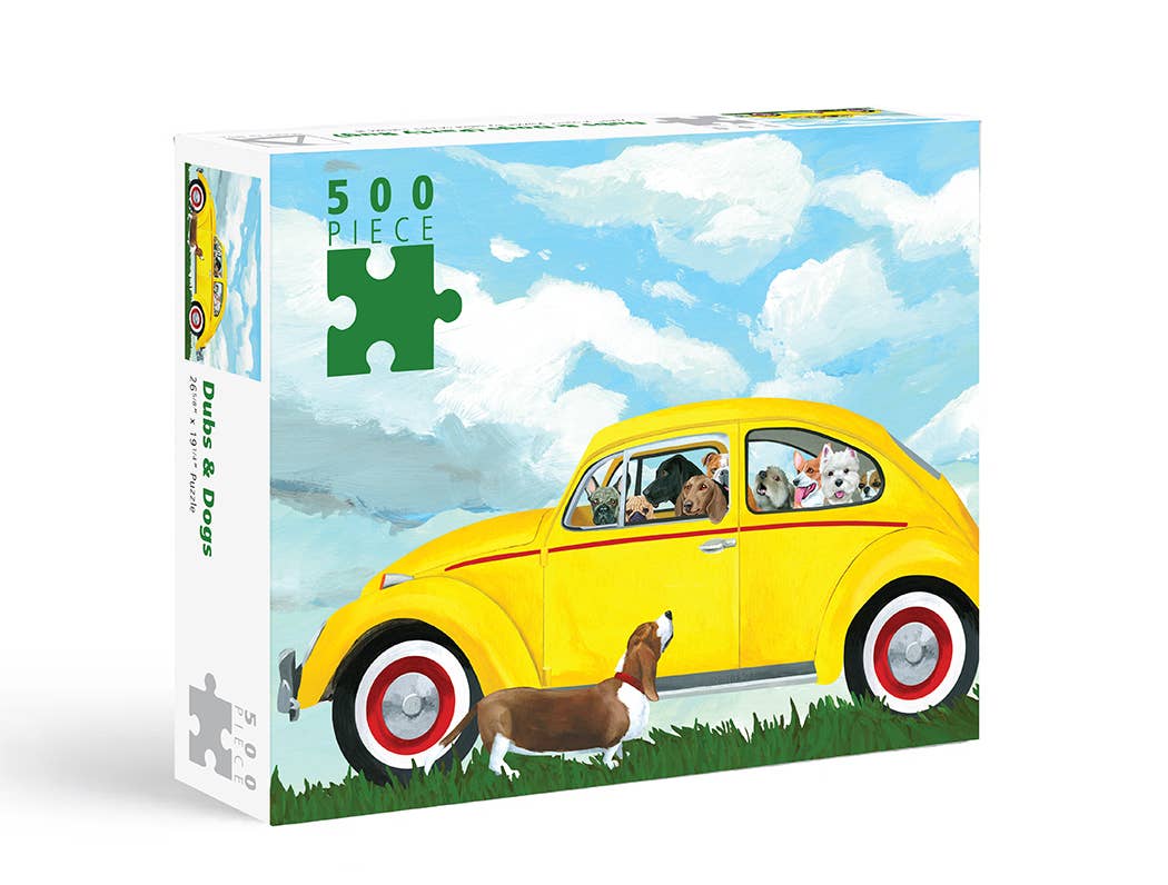 Dubs and Dogs 500 Piece Puzzle | Allport Editions - Jigsaw Puzzles - The Puzzle Center