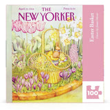 Easter Basket 100 Piece Mini Jigsaw Puzzle | New York Puzzle Company - Mini Jigsaw Puzzles - The Puzzle Center