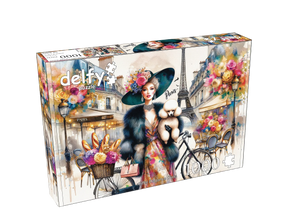 Eiffel Elegance Duo 1000 Piece Jigsaw Puzzle | Delfy Puzzles - Jigsaw Puzzles - The Puzzle Center