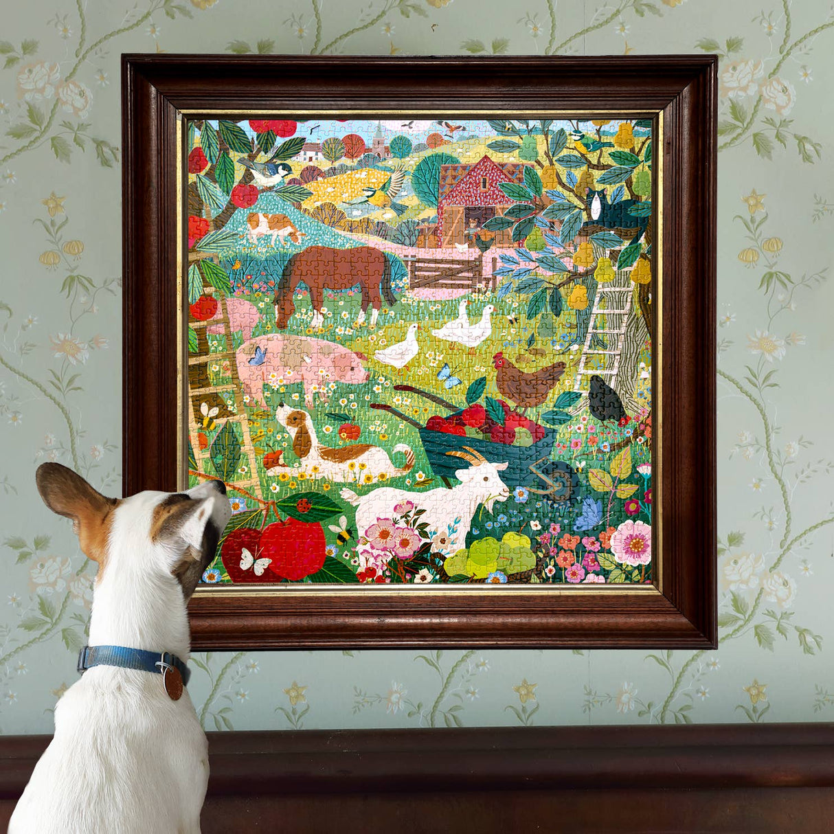 English Pastures 1000 Piece Jigsaw Puzzle | eeBoo - Jigsaw Puzzles - The Puzzle Center