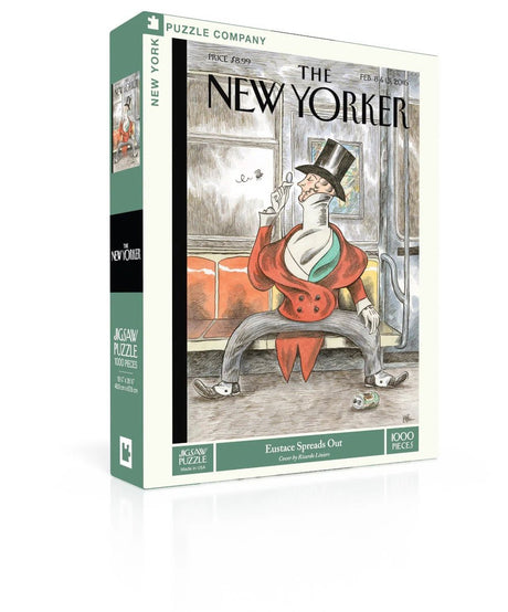 Eustace Spreads Out 1000 Piece Jigsaw Puzzle | New York Puzzle Company - Jigsaw Puzzles - The Puzzle Center