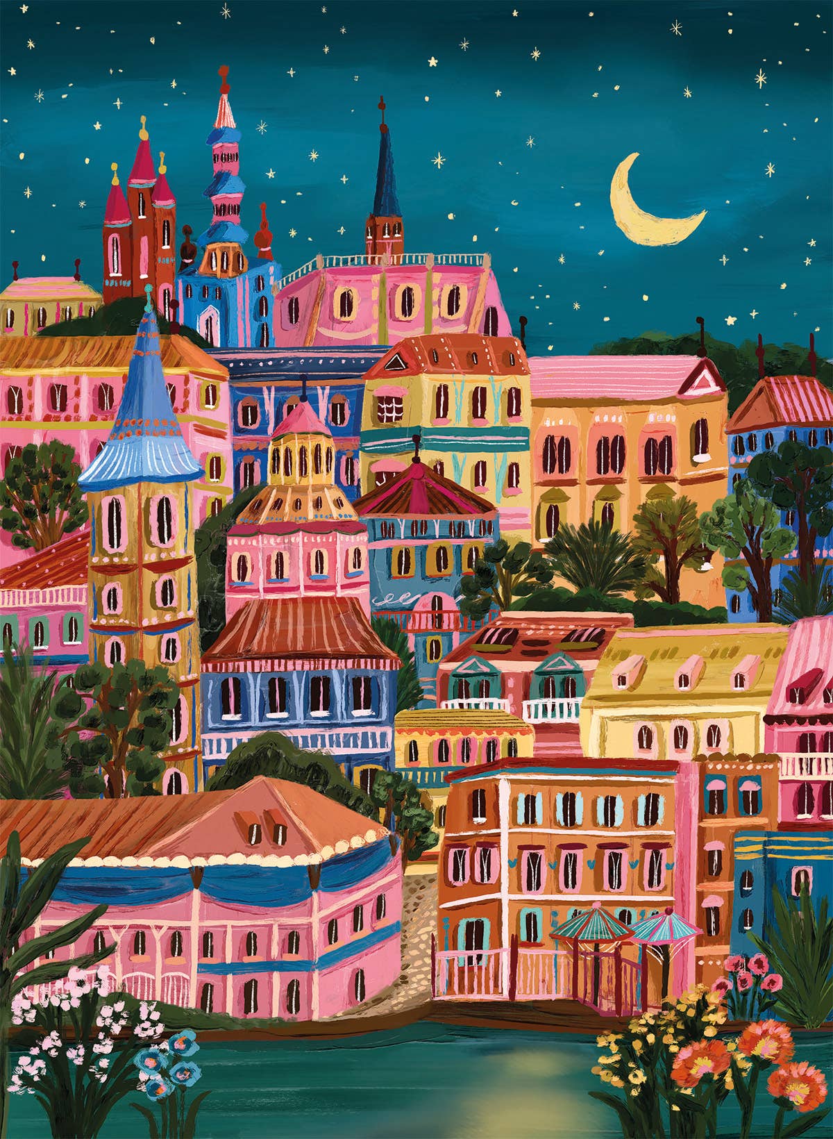 Evening in Prague 1000 Piece Jigsaw Puzzle | Puzzle Weekend - Jigsaw Puzzles - The Puzzle Center