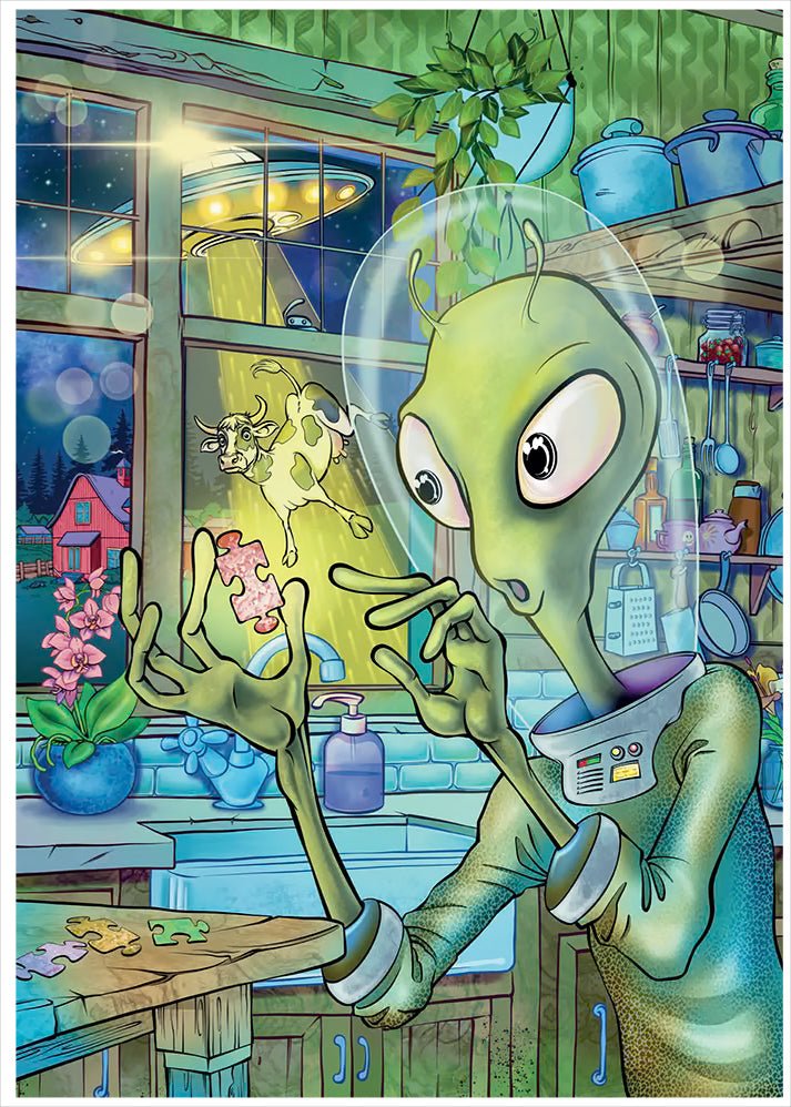 Extraterrestrial 1000 Piece Jigsaw Puzzle | Magnolia - Jigsaw Puzzles - The Puzzle Center
