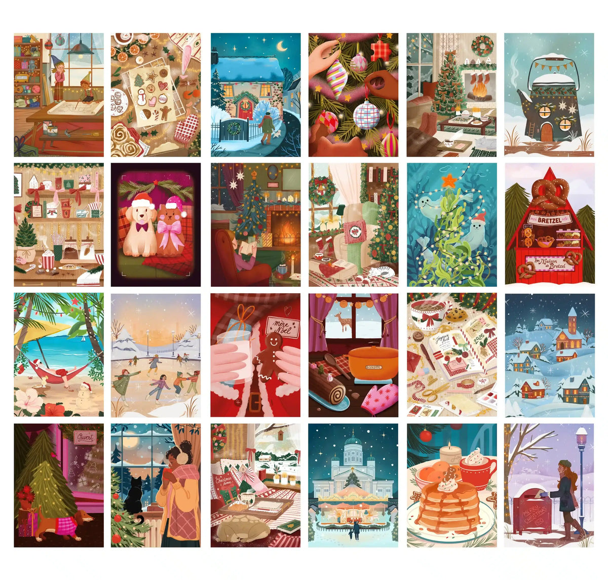 Advent Calendar Puzzle No. 5 24 x 99 Piece Jigsaw Puzzles | Trevell