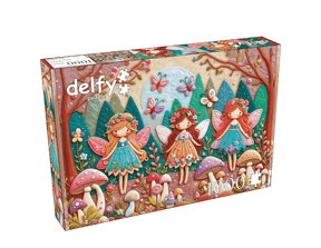 Fables In Felt 1000 Piece Jigsaw Puzzle | Delfy Puzzles - Jigsaw Puzzles - The Puzzle Center